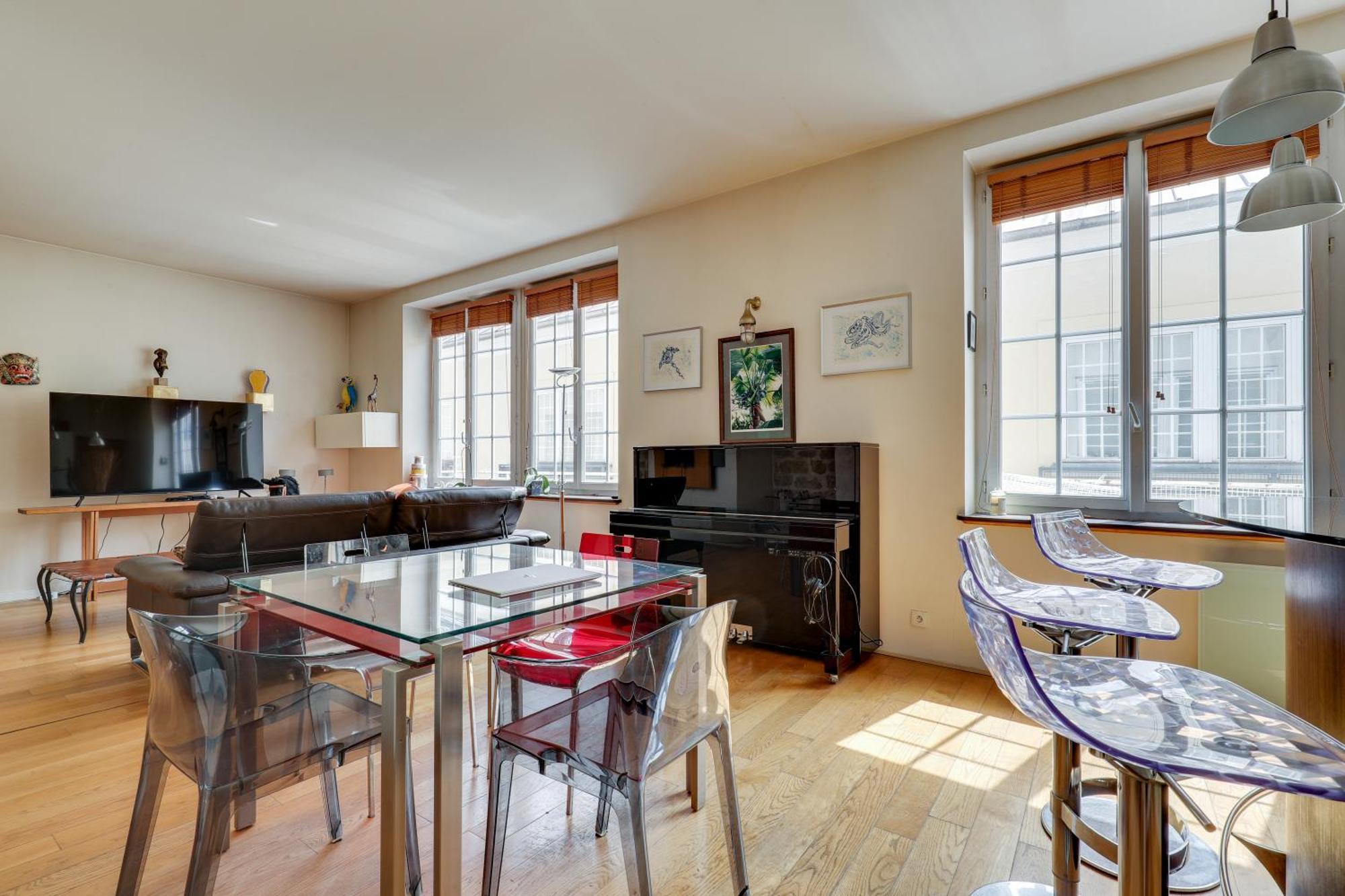 Duplex Calme Et Lumineux Au Coeur De Bastille ปารีส ภายนอก รูปภาพ